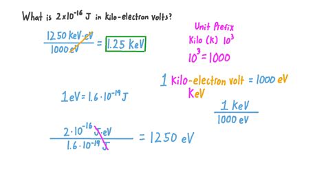 convert electron volts to kelvin.